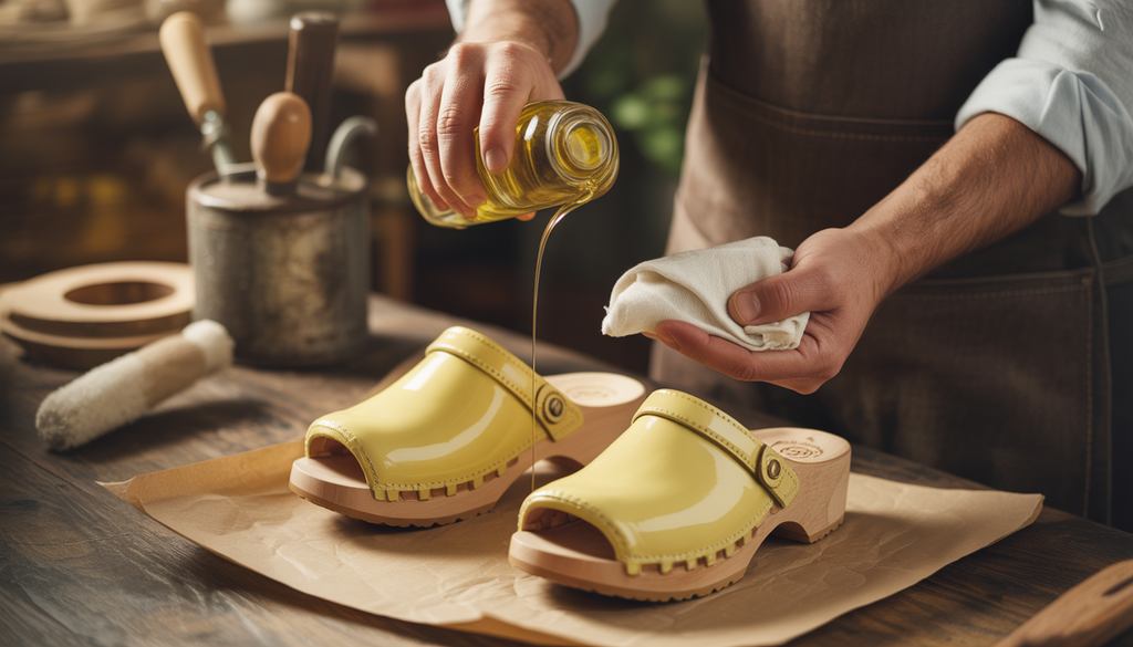 Clogs mit Holzsohle pflegen: Nachhaltige Anleitung 2025